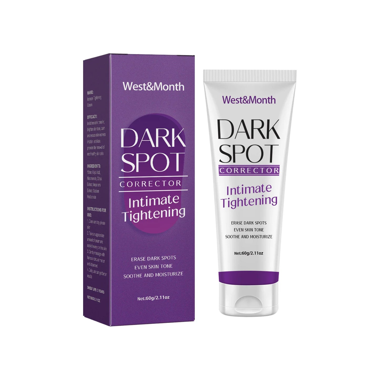 Leumeva Body Whitening & Dark Spot Corrector Cream – 60g | For Underarms, Knees, Elbows & More