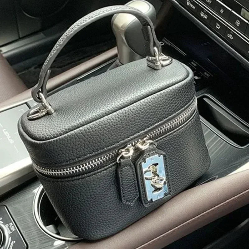 Fashion Box Canvas HandBag – Small Designer Shoulder Purse for Women, Spring & Summer Casual Style