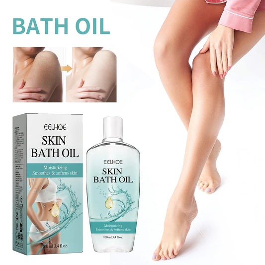 Skin Bath Oil Deep Nourishing Body Cleansing Oil – Exfoliates, Brightens & Hydrates